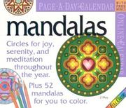 Cover of: Mandalas Page-A-Day Calendar 2005: Circles for joy, serenity, and meditation throughout the year plus 52 Mandalas for you to color (Color Page a Day Calendars)