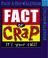 Cover of: Fact or Crap 2006 Calendar