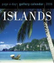 Cover of: Islands Gallery Calendar 2006 (Page a Day Gallery Calendar)