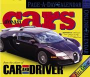 Cover of: Dream Cars Page-A-Day Calendar 2007 (Large Page-A-Day)