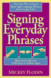 Cover of: Signing everyday phrases