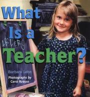 Cover of: What Is A Teacher ?