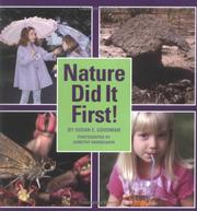 Cover of: Nature Did It First