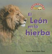 Cover of: El Leon En La Hierba/ the Leon in the Hierba (Benchmark Rebus)