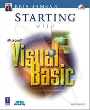 Cover of: Kris Jamsa's Starting With Microsoft Visual Basic (Kris Jamsa's Starting with)