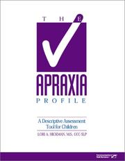 Cover of: The Apraxia Profile Kit by Hickman