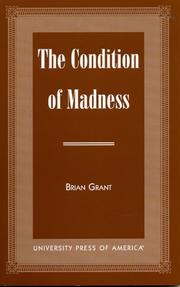 Cover of: The Condition of Madness | Brian Grant