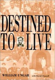 Cover of: Destined to Live by Chanoff David