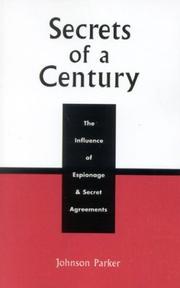 Cover of: Secrets of A Century by Johnson Parker, Johnson Parker