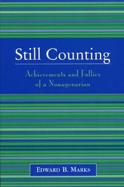 Cover of: Still Counting | Edward B. Marks