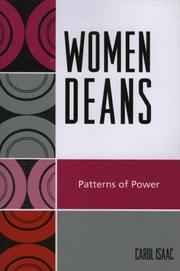 Women Deans by Carol Isaac