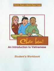 Cover of: Cho Ban!: An Introduction to Vietnamese, Student's Workbook