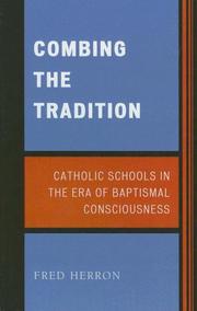 Front cover of Combing the Tradition by Herron Fred