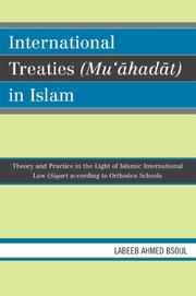 International Treaties (Mu'ahadat) in Islam by Labeeb Bsoul