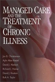 Cover of: Managed Care and the Treatment of Chronic Illness