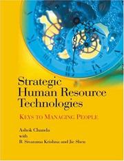 Cover of: Strategic Human Resource Technologies: Keys to Managing People (Response Books) (Response Books)