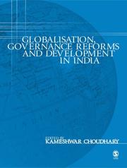 Cover of: Globalisation, Governance Reforms and Development in India