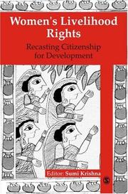 Cover of: Women's Livelihood Rights: Recasting Citizenship for Development