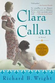 Cover of: Clara Callan: A Novel