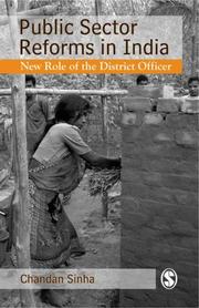 Cover of: Public Sector Reforms in India: New Role of the District Officer