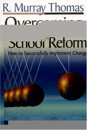 Cover of: Overcoming Inertia in School Reform: How to Successfully Implement Change