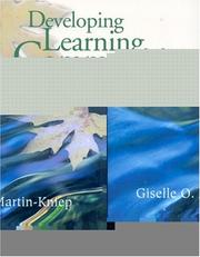Cover of: Developing Learning Communities Through Teacher Expertise by Giselle O. Martin-Kniep