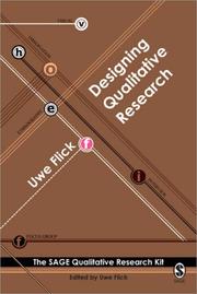 Cover of: Designing Qualitative Research (Qualitative Research Kit)