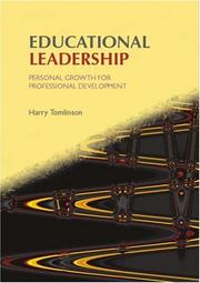 Cover of: Educational Leadership by Harry Tomlinson