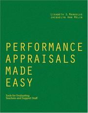 Cover of: Performance Appraisals Made Easy: Tools for Evaluating Teachers and Support Staff