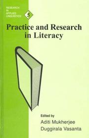 Cover of: Practice and Research in Literacy (Research in Applied Linguistics Series)