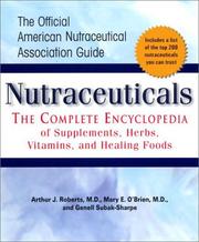 Cover of: Nutraceuticals | Arthur J. Roberts