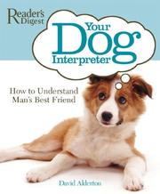 Your Dog Interpreter by Reader's Digest, David Alderton