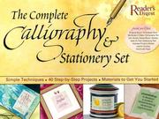 Cover of: The Complete Calligraphy and Stationary Set