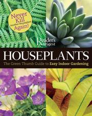 Cover of: Book of Houseplants: The Green Thumb Guide to Easy Indoor Gardening
