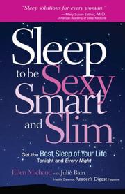Cover of: Sleep to be Sexy, Smart, and Slim