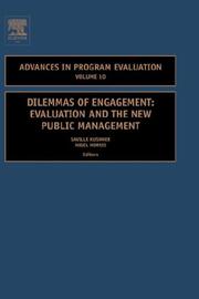 Cover of: Dilemmas of Engagement, Volume 10 (Advances in Program Evaluation)