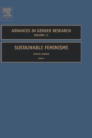 Cover of: Sustainable Feminisms (Advances in Gender Research) | Sonita Sarker