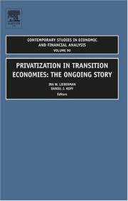 Privatization in transition economies by Ira W. Lieberman