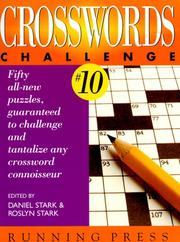 Cover of: Crosswords Challenge #10 (Crosswords Challenge)