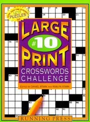Cover of: Large-Print Crosswords Challenge #10 (Large Print Crosswords Challenge)