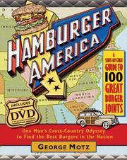 Cover of: Hamburger America: One Man's Cross-country Odyssey to Find the Best Burgers in the Nation