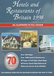 Cover of: Hotels and Restaurants of Britain 1998 (Serial) | The British Hospitality Association