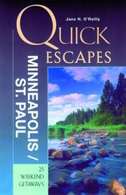 Cover of: Quick Escapes Minneapolis-St. Paul