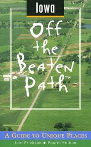 Cover of: Iowa Off the Beaten Path: A Guide to Unique Places