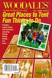 Cover of: Woodall's Plan It, Pack-It, Go: Great Places to Tent, Fun Things to Do : North American (Woodall's Tenting Directory)