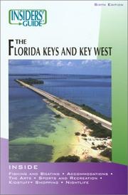 Cover of: Insiders' Guide to the Florida Keys by Victoria Shearer