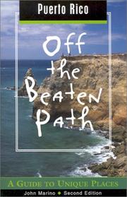Puerto Rico Off the Beaten Path, 2nd by John Marino