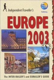 Cover of: Independent Travellers Europe 2003 by Thomas Cook Publishing