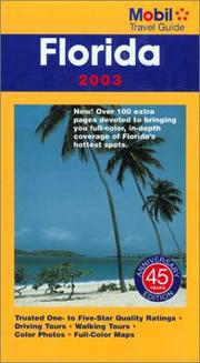 Cover of: Mobil Travel Guide Florida 2003 (Mobil Travel Guide: Florida, 2003)