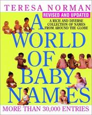 Cover of: A world of baby names